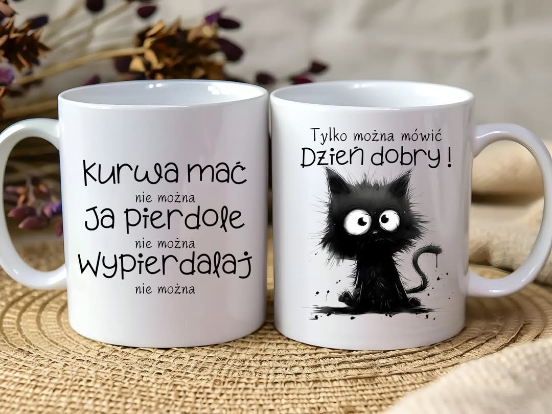 Kubek Można mówić tylko dzień dobry