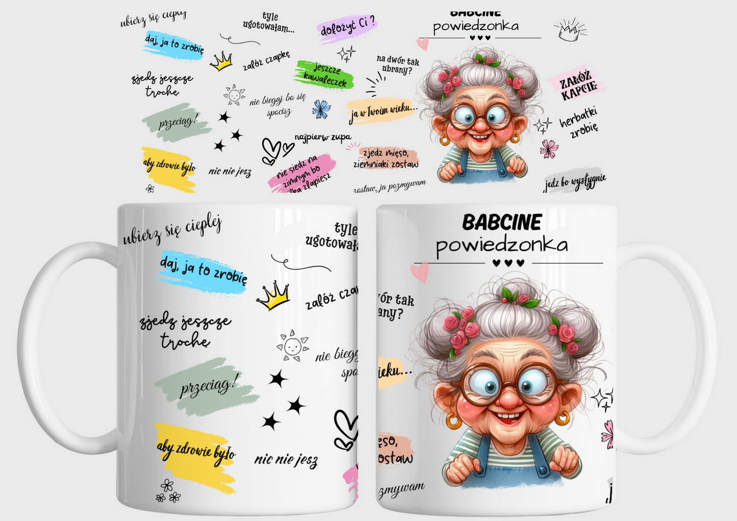 KUBEK BABCINE POWIEDZONKA