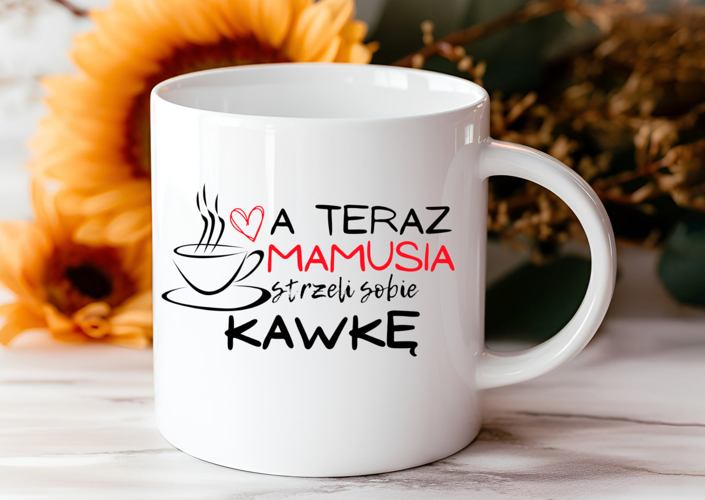 Kubek STRZELI SOBIE KAWKĘ