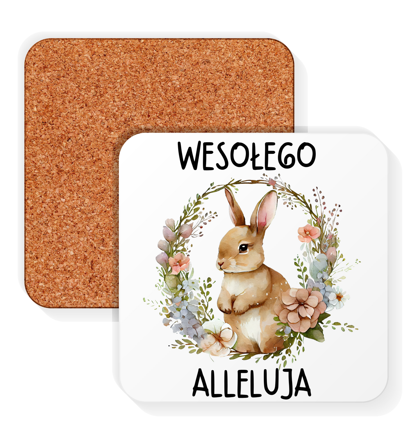 Podkładki wielkanocne pod kubki WESOLEGO ALLELUJA