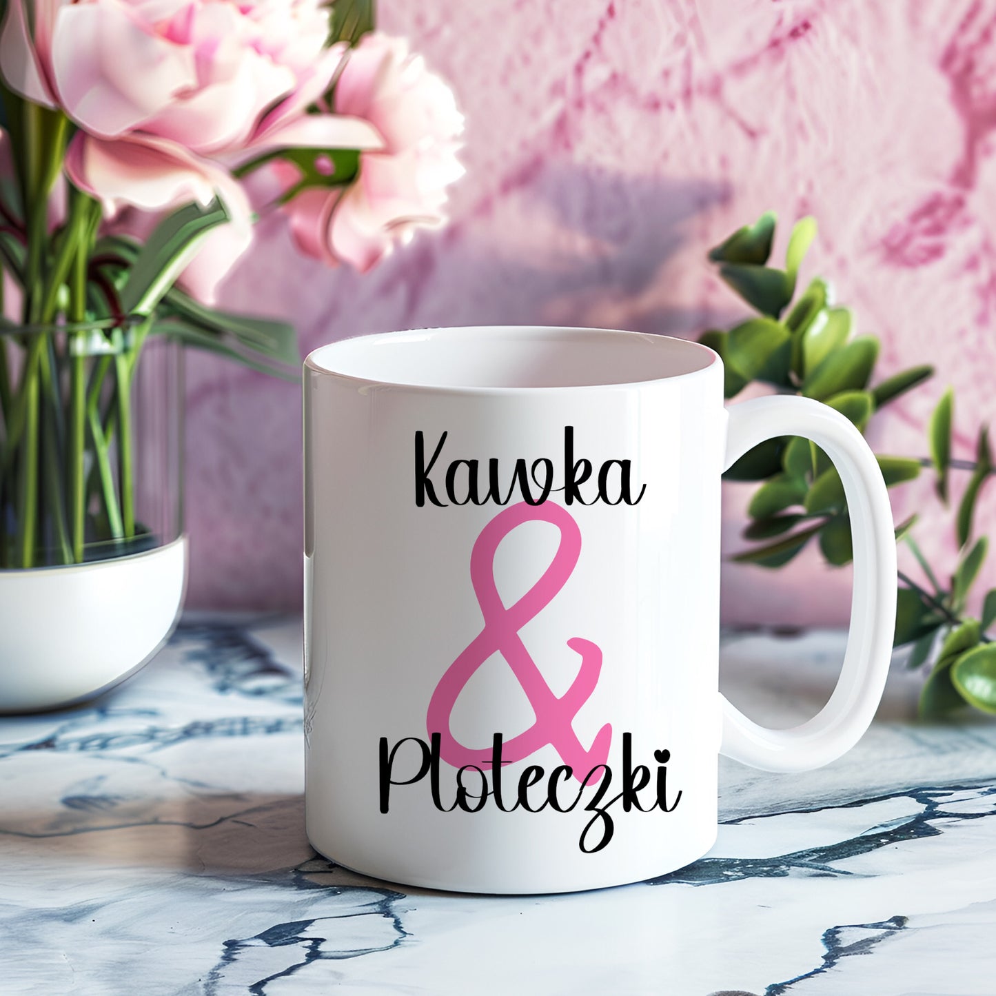 Kubek Kawka & Ploteczki
