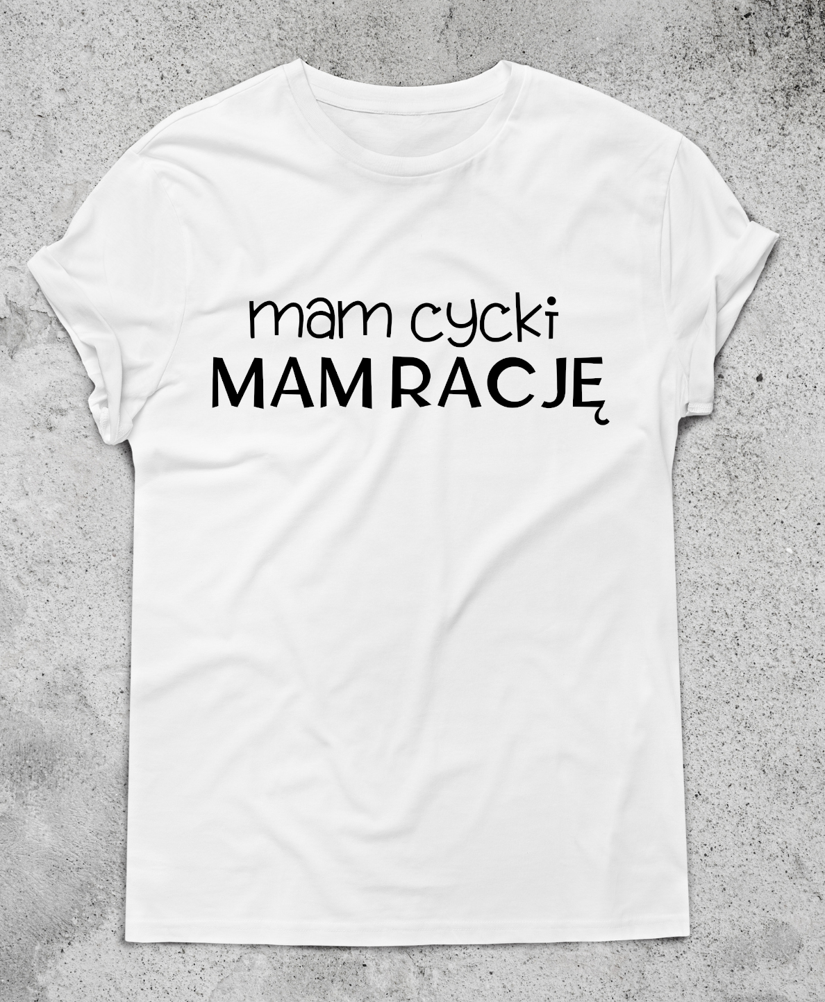Koszulka Mam cycki Mam racje