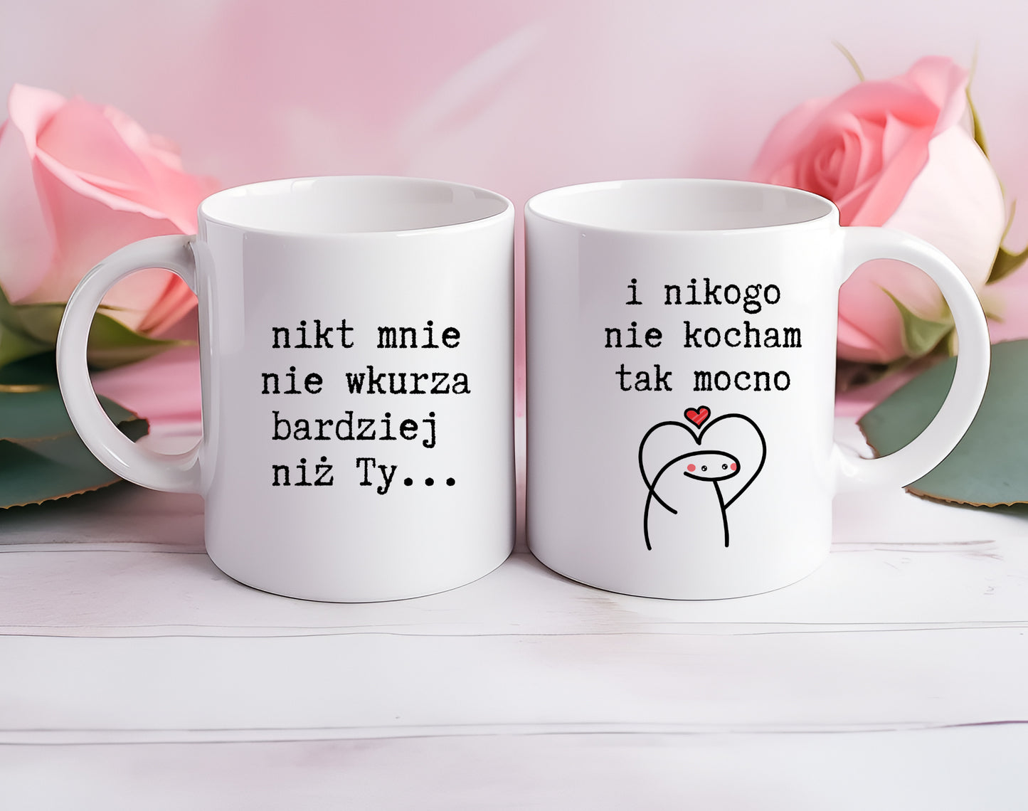 Kubek NIKT MNIE NIE WKURZA/NIKOGO NIE KOCHAM