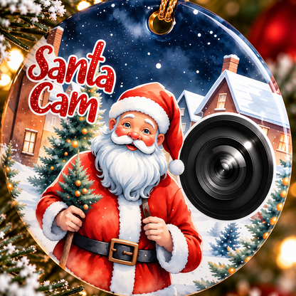 Santa Cam Christmas Bauble – Santa's Watching!