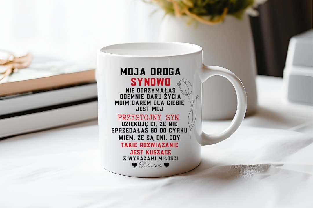 Kubek Moja Droga Synowo