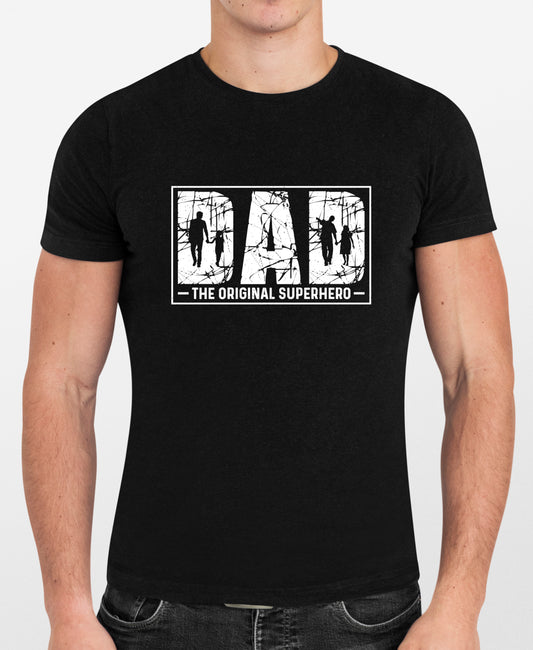Best Dad Ever black T-shirt for men