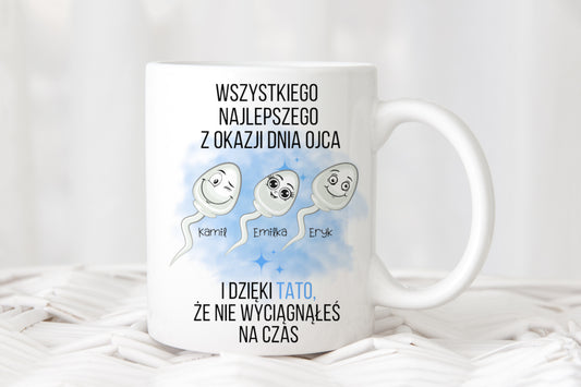 Kubek DZIEKUJE TATO