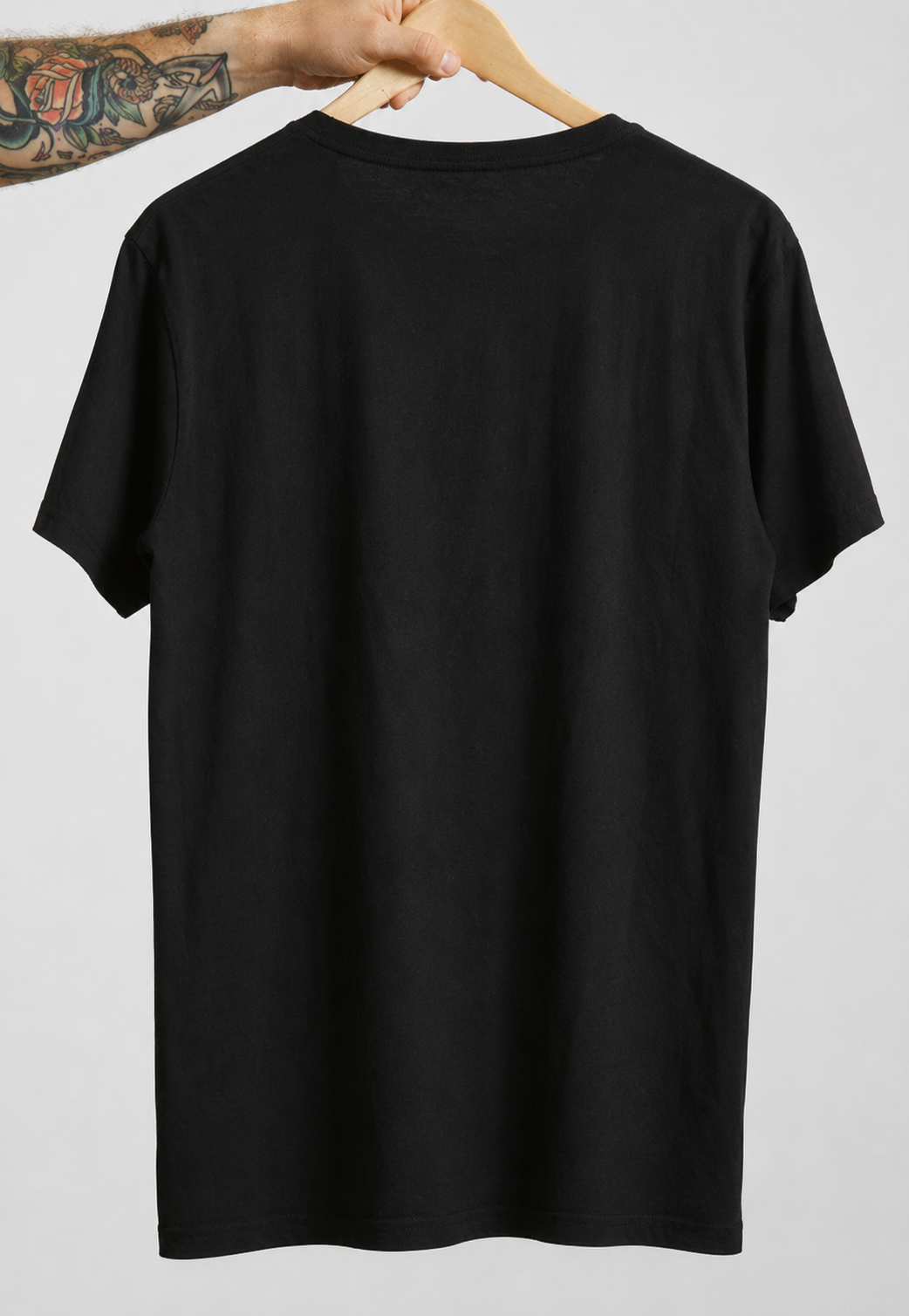 Back of I Am a Lucky Son men's cotton T-shirt