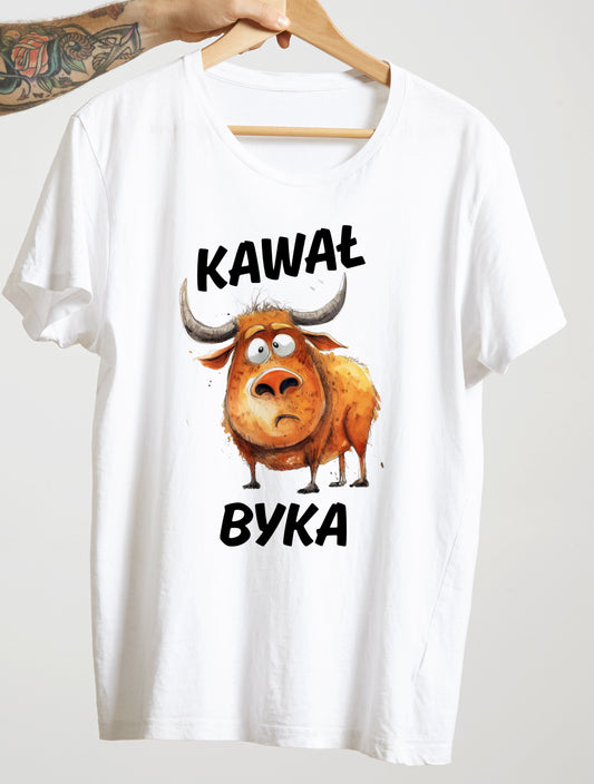 Funny Kawał Byka Polish men's cotton T-shirt